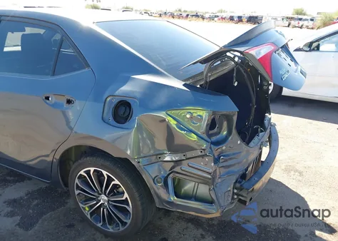 2015 Toyota Corolla S Plus из США, поврежденный, VIN 5YFBURHE0FP343911